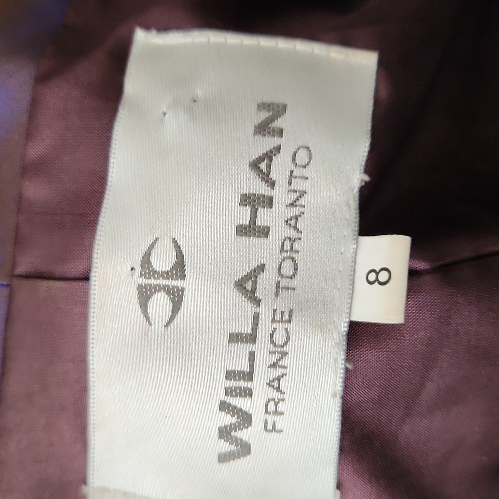 Willa HAN IRREDESCENT Purple Bolero Jacket - Picture 7 of 7